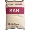 COMO(SAN) Corea del Sur LG 80HF grado transparente resistente al calor grado para moldeo por inyección empaque de contenedores materias primas plásticas
