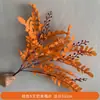 Ramos de Flores Artificiales de Color Naranja para Bodas, Decoraciones de Salón de Bodas, Arreglos Florales de Techo, Arreglos Florales, Flores de Seda, Caminos de Flores Artificiales