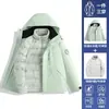 Chaqueta impermeable y cálida 3 en 1 marca Camel para mujer para montañismo y senderismo, chaqueta de plumón nueva para hombre para primavera, otoño e invierno