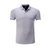 Camiseta polo publicitaria de cultura corporativa con logo de supermercado, ropa de trabajo corporativa, manga corta con solapa.