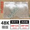 Funda de tarjeta de goma suave transparente de doble cara de PVC, etiqueta para tarjeta pequeña, bolsa de trabajo, certificado de marca, funda protectora A4A6, personalización
