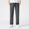 Pantalones Deportivos Rectos Cómodos para Exteriores, Pantalones Jogger, Pantalones Largos Simples y Elegantes para Hombre, Pantalones Deportivos Elásticos de Primavera y Otoño