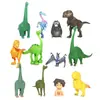 Mundo Jurásico sólido 12 piezas dinosaurio jurásico animal juguete modelo escena sitio diseño decoración adornos