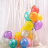 Fornecimento de fábrica Balão de látex engrossado redondo Decoração de quarto de casamento Festa de arco 10 polegadas 1,2 g Balão perolado