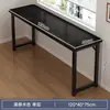 Mesa para quarto de menina, uso doméstico, mesa retangular longa, mesa estreita de parede, bancada de trabalho, mesa de computador, simples para casa de aluguel