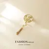 Nuevo Broche de Esmalte Chino Retro Fénix Pipa Abanico Flor Pin Accesorios Hanfu Qipao Broche de Tendencia Nacional