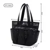 Bolsa de aseo multi-bolsillo de gran capacidad, Bolsa deportiva de fitness para hombre, Bolsa de almacenamiento portátil para exteriores, Bolsa de almacenamiento de viaje para playa para mujer