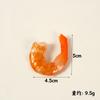 Llavero colgante de camarón de marisco artificial, camarón estofado creativo, base de camarón, accesorios decorativos de camarón, comida artificial y adornos de juego
