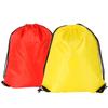 Em estoque Amazon poliéster mochila com cordão bolsa com cordão personalizado poliéster saco de armazenamento bolsa com cordão personalizado