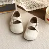 Zapatos de Cuero para Niñas 2026 Estilo Nuevo Primavera y Otoño Zapatos Individuales Infantiles Zapatos de Princesa Estilo Británico Transpirables Suela Suave Zapatos para Bebé