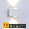 Lámpara de pared exterior con inducción humana, lámpara de pared inteligente impermeable con inducción, lámpara de pared para pasillo y pasillo, lámpara LED, lámpara de jardín impermeable