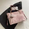 Bolsos de Gran Capacidad para Mujer Primavera y Verano 2026 Nueva Moda Bolso de Hombro para Viajar Bolso Tote Cubo de Mano de Alta Gama