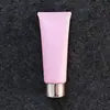 100 mL/g Exfoliante Rosa Mate Cosmético Manguera Limpiador Facial Limpiador Gel de Aloe Vera Gel DIY Embotellado