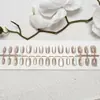 Atacado do Fabricante Pontas para Nail Art, Adesivos de Unha Doces e Elegantes que Realçam a Pele, Conjunto de 30 Peças com Tiras Codificadas, Unhas Usáveis Personalizadas