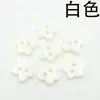 Botões de pérola de resina, botões irregulares de flor de ameixa de dois furos, acessórios coloridos para DIY de roupas infantis, atacado direto da fábrica, 11mm