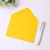 Envelopes Coloridos C6 de Cor Sólida Transfronteiriços Estilo Europeu com Fecho Adesivo, Adesivo Colorido 120g, Origem Amazon, Logotipo Personalizado
