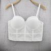Espinha de peixe espartilho sling mulheres roupas íntimas modelando empurrar para cima levantamento de peito enrolado beleza sexy volta pode ser usado fora do sutiã