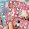 8 Folhas Vários Adesivos Fofos Cortados Vários Valor Alto Fresco Fofo Desenho Animado DIY Material para Diário Adesivos à Prova d'Água Fofos