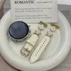 Pulseira Adequada para Pulseira Huawei Band Gt7, Padrão Lichia de Trevo de Quatro Folhas, Pulseira de Pulso Feminina Estilo Ins de Luxo Leve Watch6