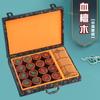 Ajedrez chino de sándalo rojo juego completo madera maciza ajedrez regalo madera con caja de ajedrez tablero de ajedrez adulto niños principiante talla pequeña tallado en madera