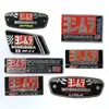 Pegatinas para Motocicletas y Piezas de Automóvil Yoshimura Tubo de Escape Pegatinas de Aluminio Amazon Aliexpress Populares Pegatinas para Coches
