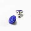 Azul oscuro remache DIY grapa doble accesorios para equipaje hebilla decorativa suministro directo del fabricante puede proporcionar otros colores