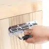 Manija Plegable con Resorte de Acero Inoxidable, Manija de Hierro Multiespecificación, Manija de Ferretería para Caja de Herramientas de Alta Resistencia Engrosada al por Mayor