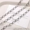 Cadena de Acero Inoxidable con Forma de O Transfronteriza Hilo No Desvanecible Cadena para Suéter Pulsera Collar DIY Múltiples Especificaciones Venta Directa de Fábrica en Stock