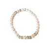 Pulsera Nueva de Perlas Verdes y Cristales para Mujer Estilo Coreano Lujo Ligero Nicho Exquisita Cadena de Mano Temperamento de Alta Clase Joyería de Mano
