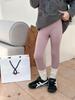 Leggings Ajustados Aimobeibei para Niños, Pantalones Deportivos de Yoga Sin Costuras de Alta Elasticidad, Estilo Coreano para Niñas