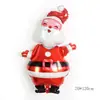 2025 Nuevo Papá Noel Árbol de Navidad Globo de Película de Aluminio Muñeco de Nieve Año Nuevo Decoración de Fiesta Navideña Globo de Papel de Aluminio