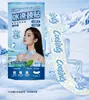 Adesivos Refrescantes para Alívio do Calor do Verão, Adesivos Refrescantes de Gelo Cartoon com Ervas, Adesivos Refrescantes Refrescantes de Verão para Estudantes, Adesivos Refrescantes Descartáveis para Adultos