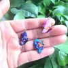 Accesorios de moda europea y americana para joyería diy color mariposa accesorios colgantes individuales aleación gota de aceite accesorios de joyería dorada transfronterizo