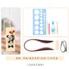 Papel bookmark set ferramenta material Pacote 5mm papel diy coelho bookmark coelho estudante panda