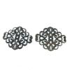 Acessórios de Joias DIY Antigo 30*37mm Padrão Nuvem Xiangyun Mais Vendido Transfronteiriço Peças de Flores de Metal Traje Antigo Leque de Casamento