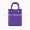 Bolsa de Playa Eva, Bolsa de Gelatina Colorida, Diseño Ligero, Minibolso DIY, Versátil y de Moda para Compras y Viajes Diarios