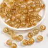 Cuentas Redondas de Resina Transparente de Colores Brillantes Cuentas Sueltas Pulsera Tejida a Mano para Manualidades Cuentas para Bolsos de Cadena Cuentas Brillantes Venta al por Mayor