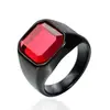 Anillo geométrico de acero inoxidable de moda europea y americana para primavera, accesorio de negocio para ir al trabajo