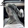 Calça Cargo Jeans Camuflada Masculina Primavera e Outono Tendência Americana High Street Perna Reta Calça Lenhador Calça Wide Leg Solta Tendência