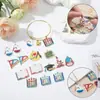 Temporada de Graduación Serie de Artículos Escolares Joyería de Aleación con Goteo de Aceite Accesorios Colgantes para Collares DIY Cadenas para Teléfono Colgantes para Llaves