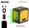 Nuevo Nivel Láser de Batería de Litio Nivel de Luz Fuerte Exterior Recargable Nivel de Línea Láser Nivelación Automática