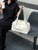 2025 Nueva Moda Retro Bolso de Mano para Debajo del Brazo Cuero Genuino para Mujer Bolso Boston de Hombro para Viajes Diarios Gran Capacidad para Mujer