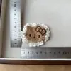 Outono e Inverno Desenho Animado Cor Café com Leite Kt Bordado Renda Feltro Tecido Acessórios DIY Sapatos, Meias, Bolsas, Chapéus, Acessórios e Acessórios