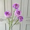 4 flores de peonía artificiales para bodas, fiestas de primer cumpleaños, decoraciones de pasillo, flores artificiales para arreglos de suelo, escaparates y arreglos florales