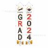 Amazon Transfronterizo Banner de Pareja para Regreso a Clases Decoración Tema Ceremonia Fiesta Cortina de Puerta Decoraciones Bandera Doble Cara
