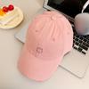 Gorra de béisbol bordada con letras para mujer 2025 primavera y verano nueva sombrero combinable coreano de ala ancha gorra pequeña