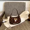 Bolsa Tote Pequena Diversos para Trabalho Feminina 2026 Nova Outono Retro Gorpcore Comute Ombro Único Transversal Bolsa Meia-Lua