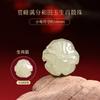 Jade de Hotan Cuentas Sueltas Doce Animales del Zodiaco Cuentas de Jade Sueltas Año de la Serpiente Año Animal Pulsera Tres en Uno Seis en Uno Cuentas para la Mano DIY