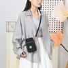 Bolsa para Teléfono Móvil Directo de Fábrica Bolso Cruzado para Mujer Bolsa para Teléfono Móvil de Pantalla Grande Monedero Colgante para el Cuello Bolsa de Muñeca para Correr Vertical Mini