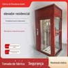 Elevador Doméstico Panorâmico Pequeno Interno e Externo Casa de Dois ou Três Andares Duplex Sótão Idosos Subir e Descer Escadas Elevador Doméstico